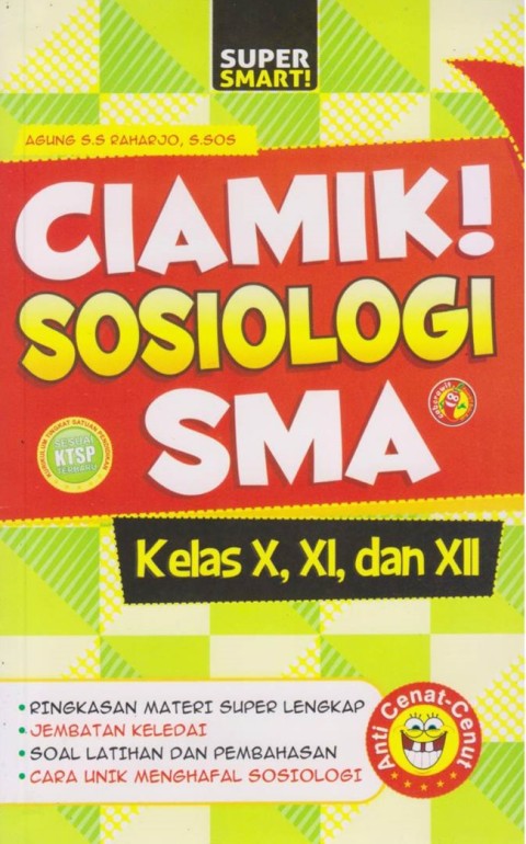 Image of Ciamik ! Sosiologi SMA Kelas X, XI, XII