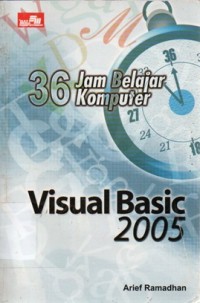 Image of 36 Jam Belajar Komputer Visual Basic 2005