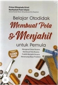 Image of Belajar Otodidak Membuat Pola & Menjahit untuk Pemula