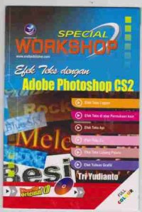 Image of SPECIAL WORKHOP: EFEK TEKS DENGAN ADOBE PHOTOSHOP CS2
